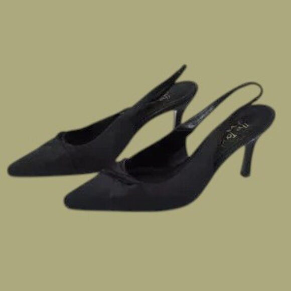 The Touch of Nina Satin Pumps EUC - Picture 4 of 12